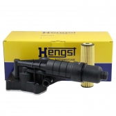 Módulo Filtro de Óleo Hengst H814H Mercedes C200 - Cód.13708