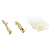 Conector 2 vias Rainha ETE7542 com Terminais - Cód.245