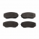 Pastilha de Freio Diant. Jurid HQJ2254 Ford Edge - Cód.3860