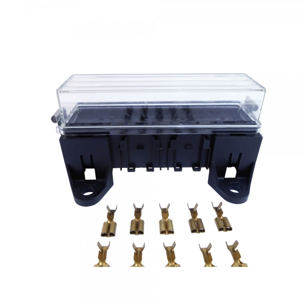 Caixa Porta Rele para 4 Reles de 5 pinos ETE8540 - Cód.5838