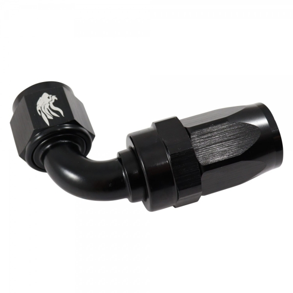 Conexão 8AN / AN8 Curva 90° Aeroquip All Black - Cód.7165