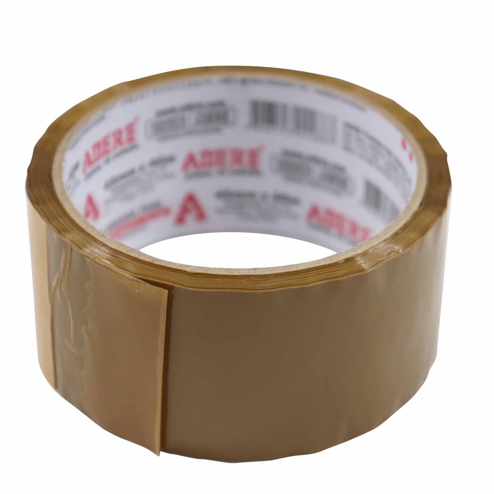 Fita de Empacotamento Marrom 48x100m Fitar FT40 - Cód.9617