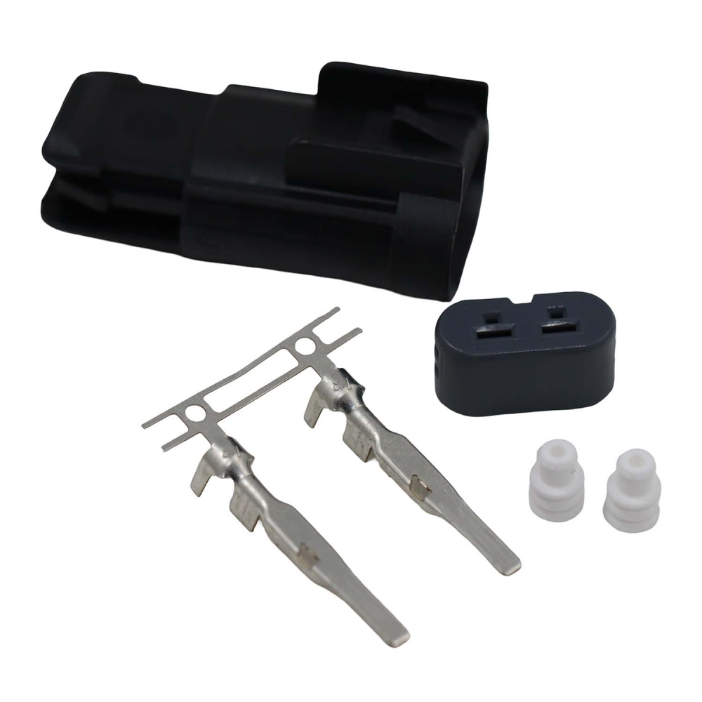 Conector 2 vias ETE8298 Ventoinha Corsa, Montana - Cód.14295
