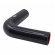 Curva de Silicone Preto de 90º x 2 1/4