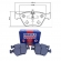 Pastilha de Freio Diant. Frasle PD1044 BMW X3, M3 - Cód.6140