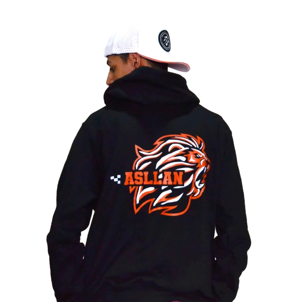 Blusa Moletom Forrado com Capuz Asllan Tam. M - Cód.7224