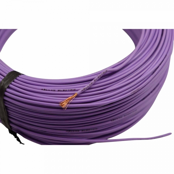 100m Cabo Flex. Automotivo 1.00mm  Roxo - Cód.9265