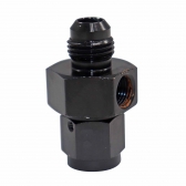 Adaptador 6AN x 6AN com Saída 1/8NPT All Black  - Cód.9454