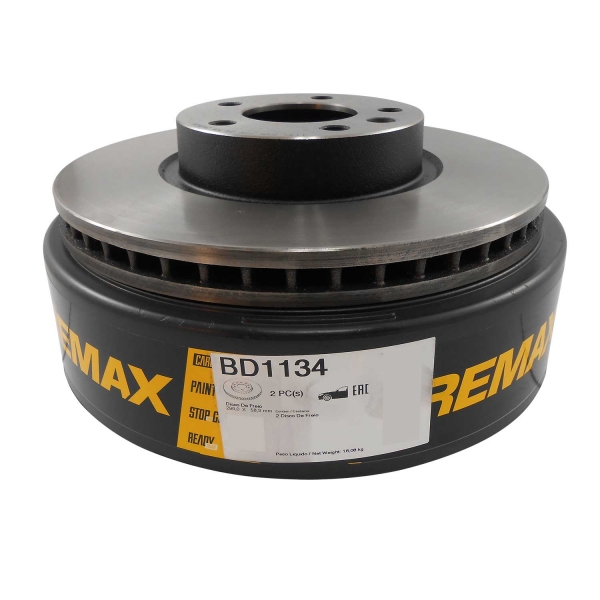 Kit Disco de Freio BD1134 Diant. Omega, Suprema - Cód.6969