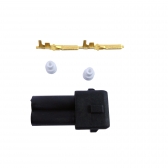 Conector Elétrico 2 vias  Bico EV1, EV6 ETE8743 - Cód.5841