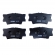 Pastilha de Freio Traseiro Jurid HQJ2278 RAV4 - Cód.2798