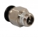 Conexão Pneumática Engate Rápido 1/8NPT x 6mm - Cód.8329