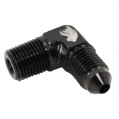 Niple Aeroquip 90 Graus Preto 1/8NPT x 3AN - Cód.8342