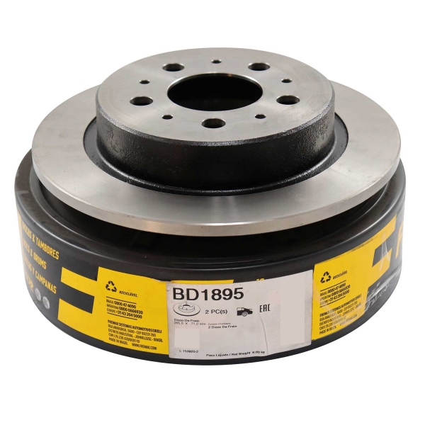 Kit Disco de Freio BD1895 Tras. Volvo 960 3.0 T6 - Cód.8196