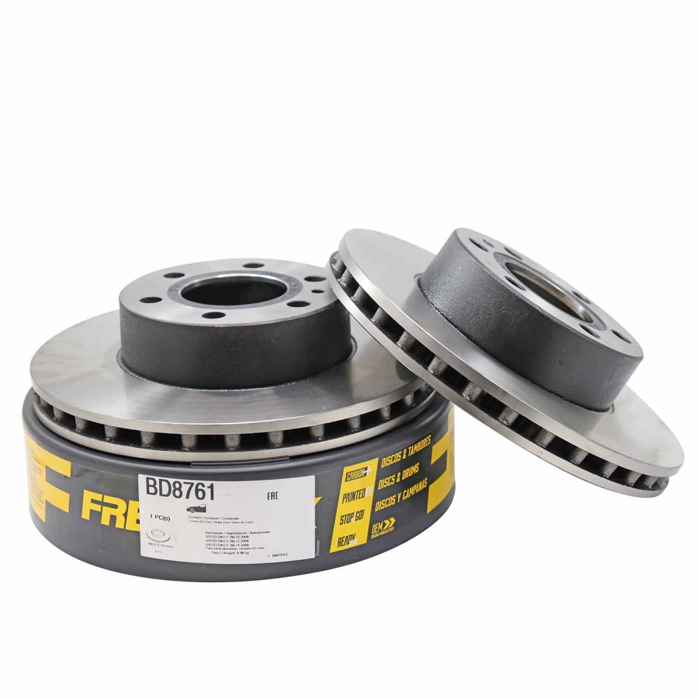 Kit Disco de Freio BD8761 Diant. Daily 3.0 16V - Cód.12054