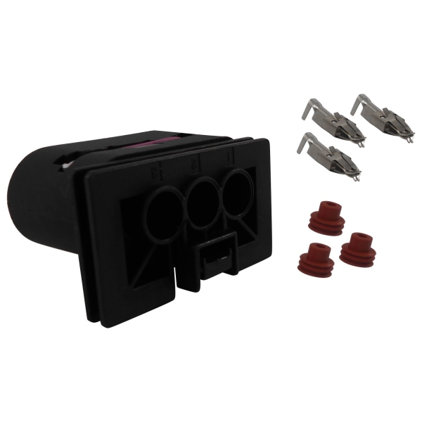 Conector 3 Vias ETE4711 Eletroventilador Fox, Polo -Cód.7247