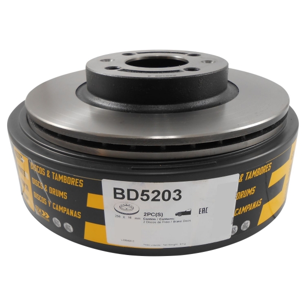 Kit Disco de Freio BD5203 Diant. HB20 1.0 12V - Cód.3646