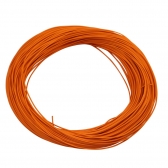 100m Cabo Flex. Automotivo 0.50mm Laranja - Cód.8093