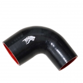 Curva Silicone Preto Pressurização 90º X 2 1/2\\\