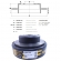 Kit Disco de Freio BD5125 Tras. Jeep Wrangler 3.8 - Cód.3640