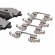 Pastilha Freio Diant. Textar 2561703 BMW X1, X2 - Cód.12243