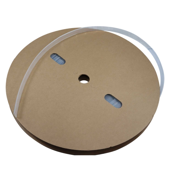 25m Espaguete Termo Retrátil Transp. 12mm c Cola - Cód.7841