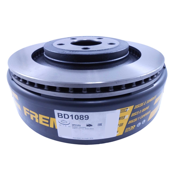 Kit Disco de Freio BD1089 Tras. Ford Mustang 5.0 - Cód.6495