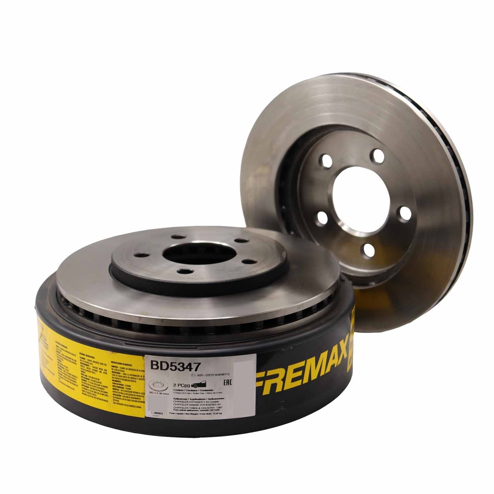 Kit Disco Freio BD5347 Diant. Chrysler Caravan - Cód.12659