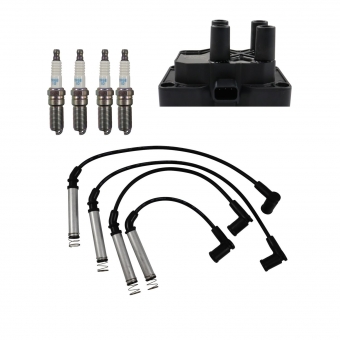 Kit de Bobina, Cabos e Velas de Ignição Zetec 1.6 - Cód.4032
