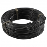 100m Cabo Flex. Auto Estanhado 1.50mm Preto Branco -Cód.6762