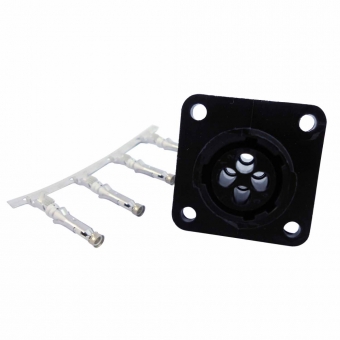 Conector Circular Fêmea ETE7572/04 CPC 4 Vias - Cód.6010