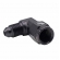 Conexão Curta 90° Femea 4ANx4AN Macho All Black - Cód.9465