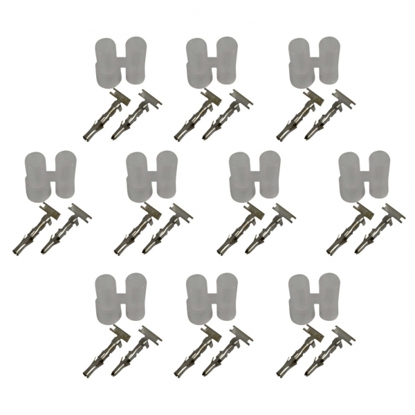 Kit com 10 Conectores Binoculo 2 Vias ETE7043 - Cód.7251