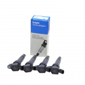 Jogo 4 Bobinas Ignição Delphi GN10568 Sportage - Cód.10827