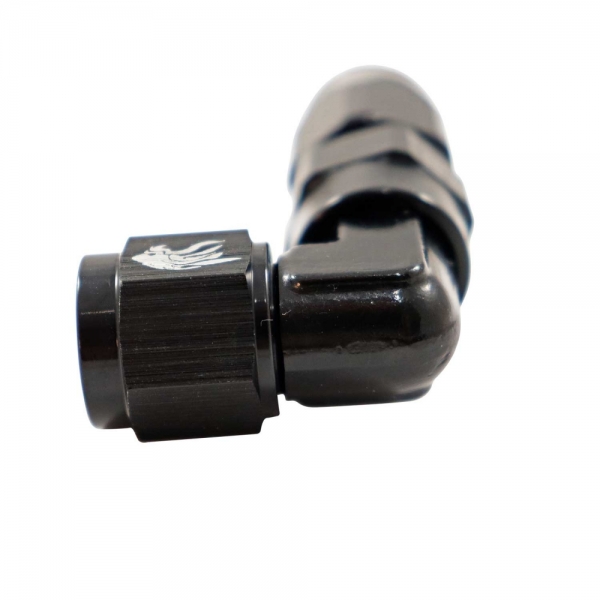Conexão Curta 6AN/AN6 90° para Aeroquip All Black - Cód.7797