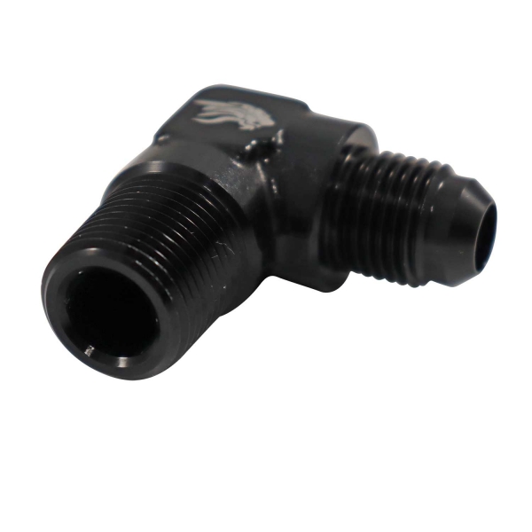 Niple Cotovelo Alumínio 3/8NPT x 6AN - Cód.7799