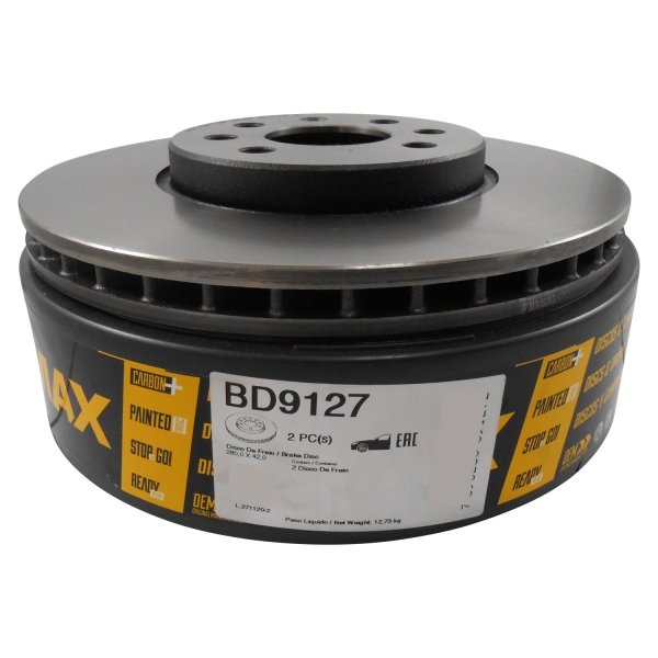 Kit Disco de Freio BD9127 Diant. GM Vectra, Astra - Cód.4878