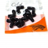 Kit 10 Niples Engate Aeroquip 90 Graus 1/8NPT x 4AN-Cód.9098