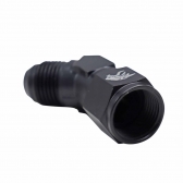 Conexão Curta 45° Femea 8AN x 8AN Macho All Black - Cód.9469