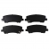Pastilha Tras. Textar 2211001 Ford Mustang - Cód.13796