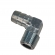 Niple Cotovelo Prata 3/8NPT x 1/2\\\