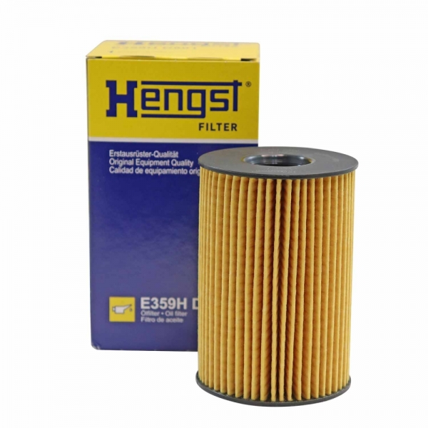 Filtro de Óleo Hengst E359HD801 BMW X5, X6 - Cód.12183