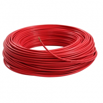 Cabo Flex. Automotivo 4.00mm Vermelho - Cód.8103