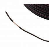 100m Cabo Flex. Automotivo 0.50mm Preto e Rosa - Cód.12544