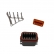 Conector Elétrico Fêmea 12 Vias Deutsch DT06-12SA - Cód.6934