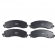 Pastilha Freio Tras. Ferodo HQF4193A Ram (20...) - Cód.9597
