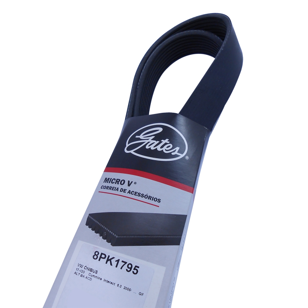 Correia Gates Micro-V 8PK1795 VW Worker - Cód.6038
