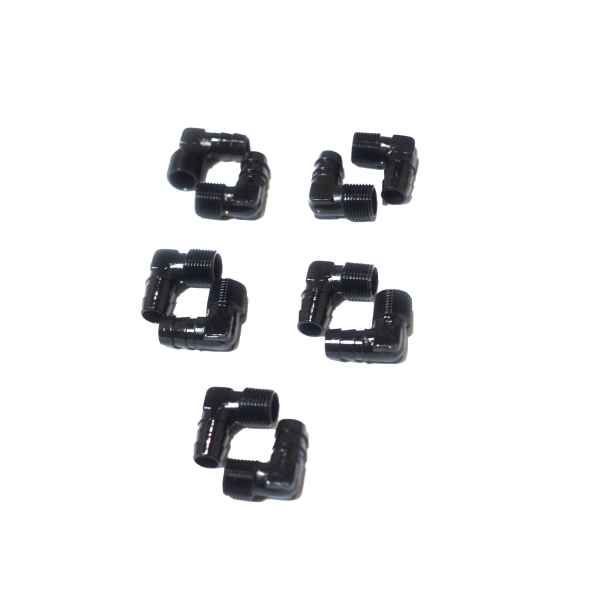 Kit 10 Niples Cotovelo 90 graus 3/8NPT x 1/2