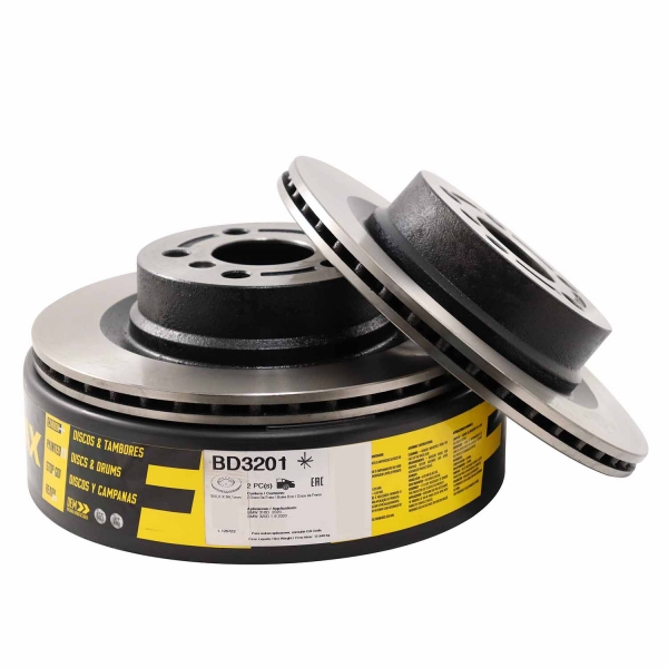 Kit Disco Freio BD3201 Tras. BMW 320i, 330i Sport - Cód.8935