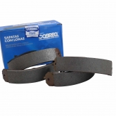 Sapata de Freio Tras. Cobreq 2795CPA VW Gol G5 - Cód.11456